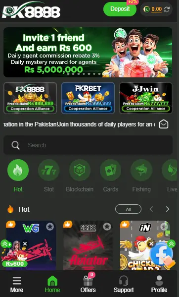 pk8888 game official dashboard image 