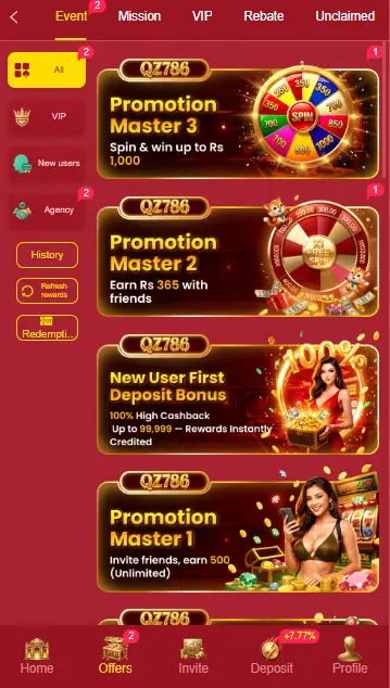 qz786 game app rewards