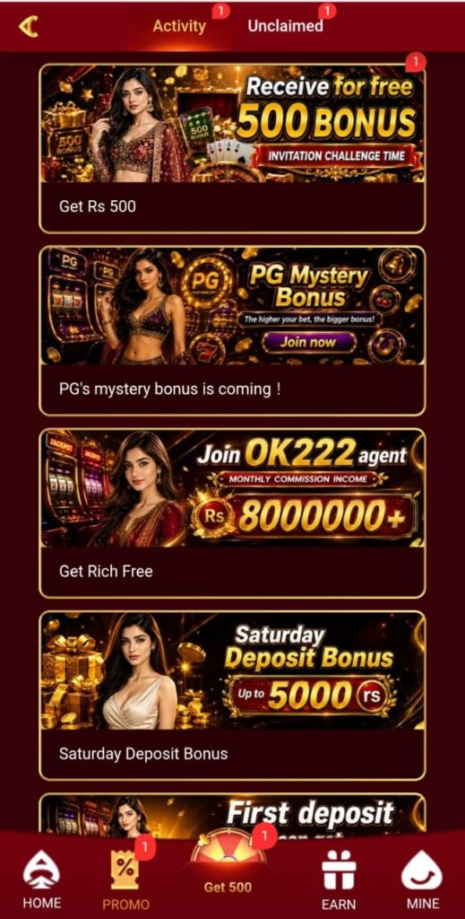 OK222 Game Official Image