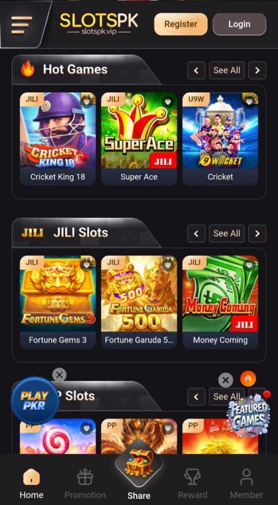 SlotsPK Game Screenshot Image