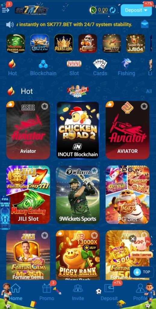 SK777 Game Official Image