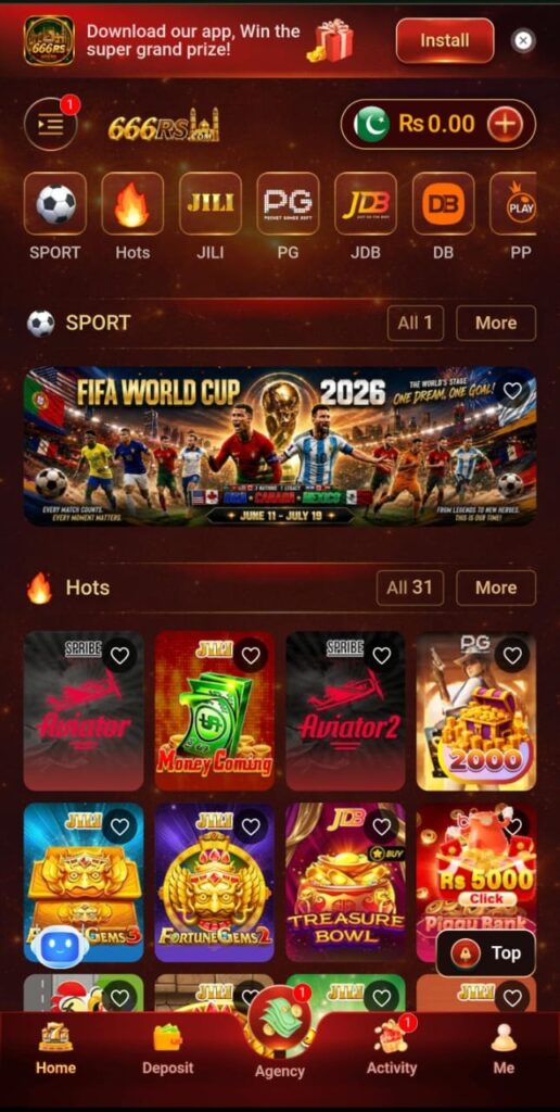 666RS Game Official Image