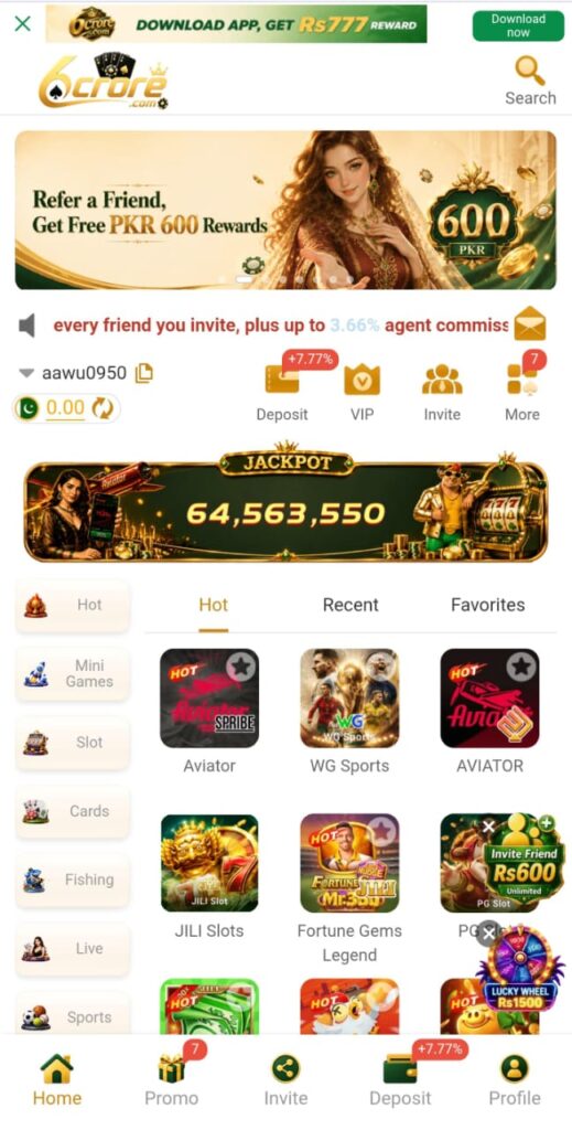6Crore game Official Image