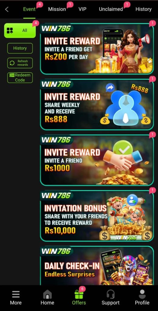 WIN786 Game Official Image