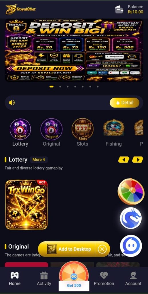 Royal8bet game official Image