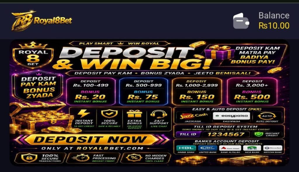 Royal8bet game official Image
