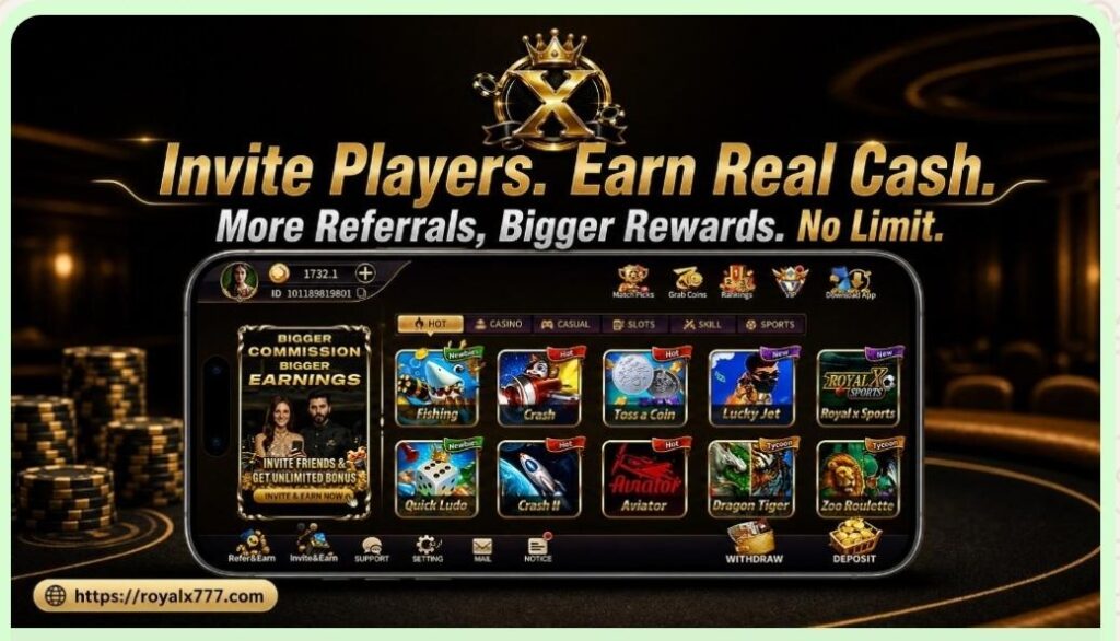 Royal X Casino Game Official Image