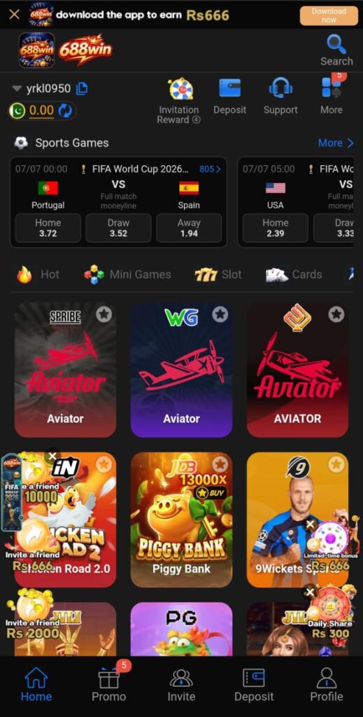 668Win Game Official Image